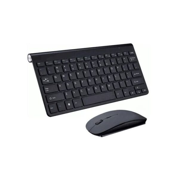 Ultra Slim Wireless Keyboard and Mouse Combo -Black