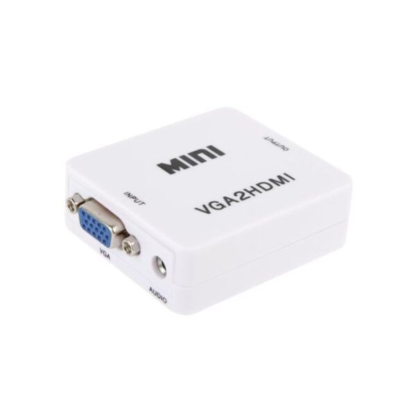 1080P Mini VGA to HDMI Audio Video Converter