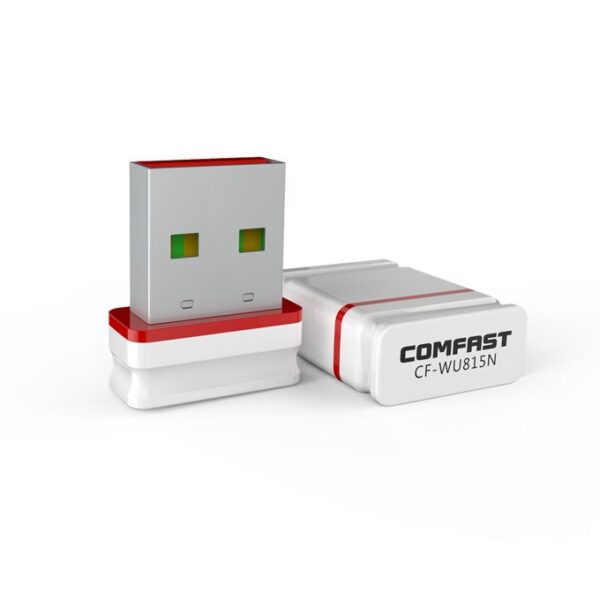 COMFAST BT4.0 Wireless Adapter USB WiFi Card 150Mbps White