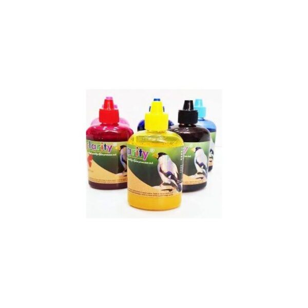 Clarity 4 Bottles Sublimation Ink For Tshirts and Mugs