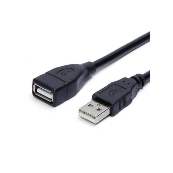 ZL 1.5m USB Extension Cable 2.0 - Black