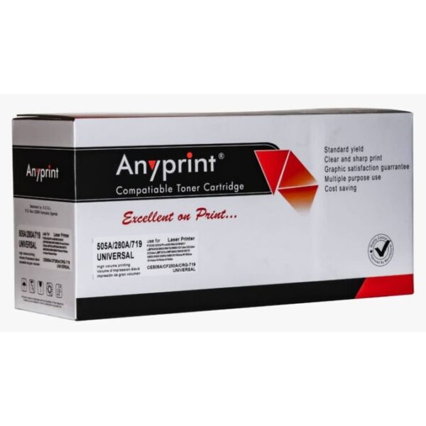 Anyprint 05A Compatible Toner Cartridge - Black