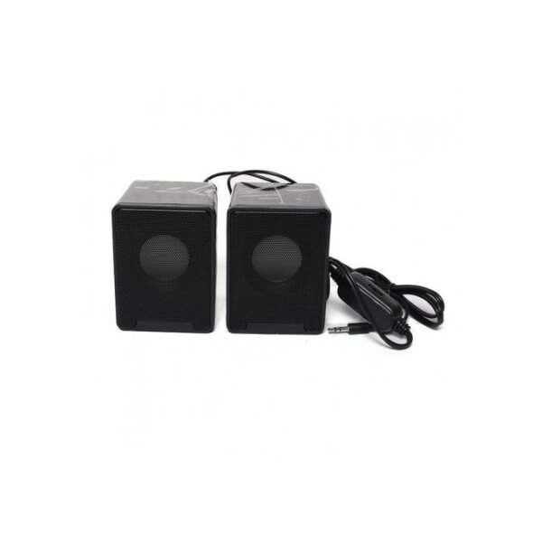 Kisoni Usb Portable Computer 2.0 Speaker K100 - Black