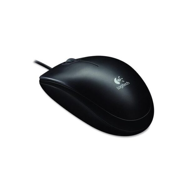 Logitech B-100 USB Mouse - Black