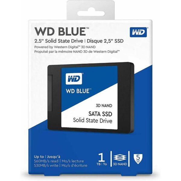 Western Digital WD blue Sata solid state drive 2.5" - blue