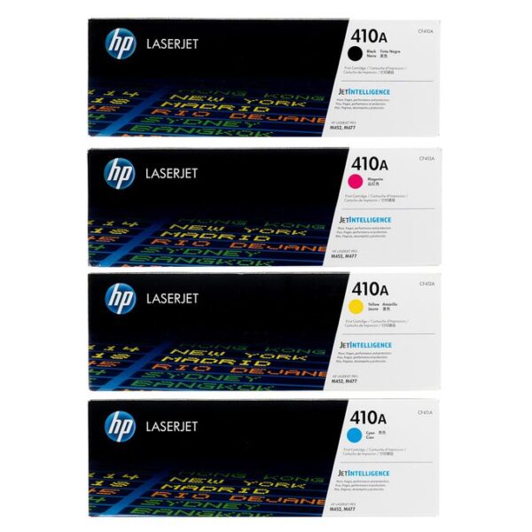 Hp Laserjet 410A one Set - Black Cyan Magenta Yellow