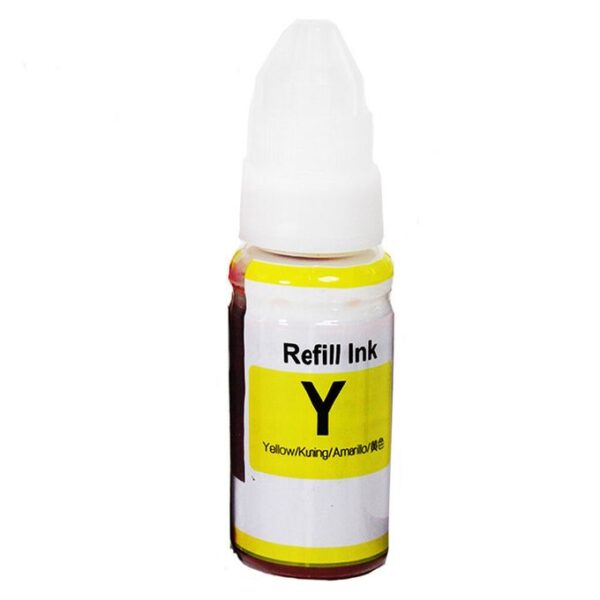 GI-490, GI-790, GI-890 - 70ml Universal Refill Ink Bottle - Yellow