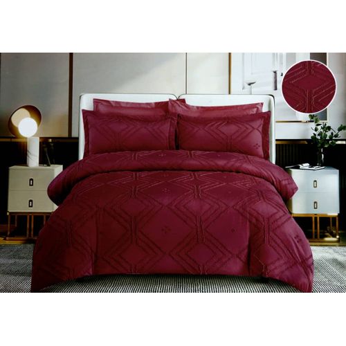 6x6 inch 5 Pack Egyptian Cotton Magenta Duvet (Luxor Mosaic)