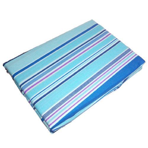 5.5x6x8 inch 4 Pack Microfiber Stripped Cotton Bedsheet Set