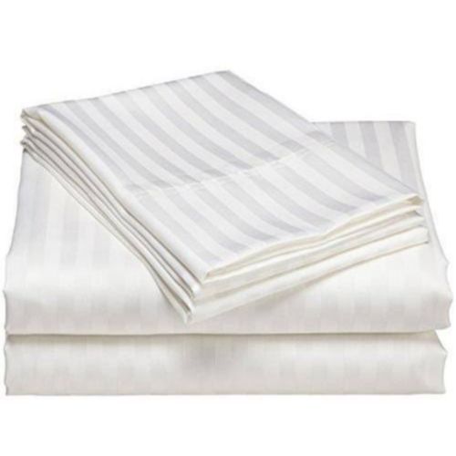 5x6x8 inch 4 Pack Beddings For You Silk Stripped Bedsheets Set