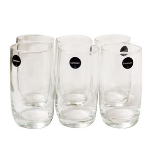 Luminarc 6 Piece Oval Glass Tumbler Set