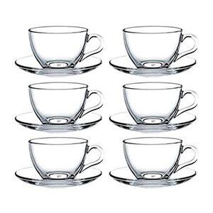 Luminarc 12 Piece Glassware Tea time Set