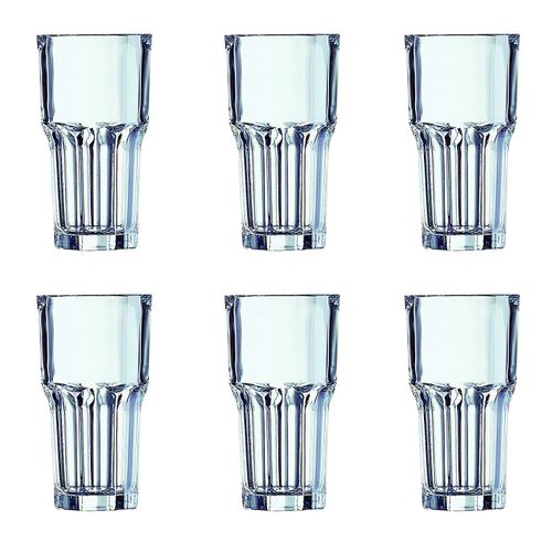 Luminarc Granity 6 Pack H/B Glass Tumbler Set