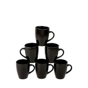 Luminarc 6 Pack Black Cups Set