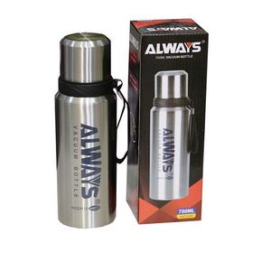 Always Cylindrical 0.75 Litre Flask