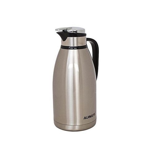 Always Stainless Steel 1.5 Litre Lever Vacuum Flask(Silver)