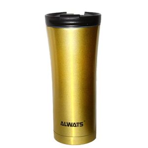 Always 480ml Stainless Steel Thermos Cup(Gold)