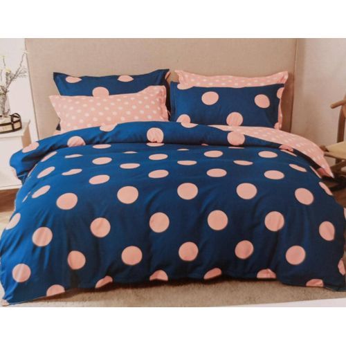 5x6 inch 4 Pack Egyptian Cotton Polka Dot Duvet Set