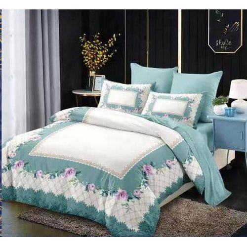 6x6 inch 4 Pack Poly Cotton Elegance Duvet Set