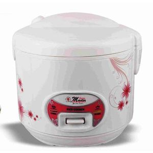 Electro Master EM-RC-1033 1.0 Litre Rice Cooker (White)