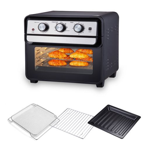 Sonifer SF-4018 22.0 Litre Dual Air Fryer Oven(Black)