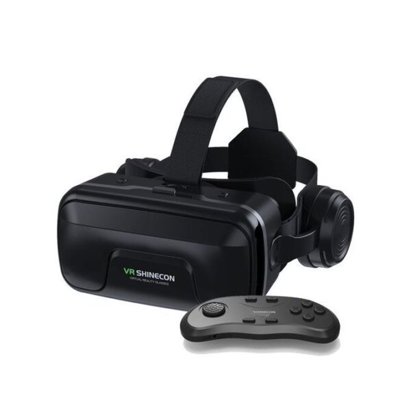 Vr Headset With Remote Controller-Black