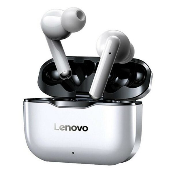 Lenovo Livepods LP1 Soft Touch Wireless Headphones Bluetooth 5.0 - White