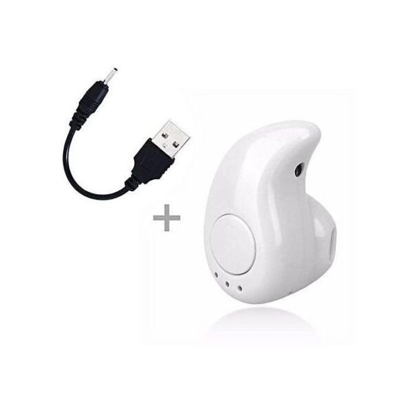 Bluetooth Wireless Headset - White