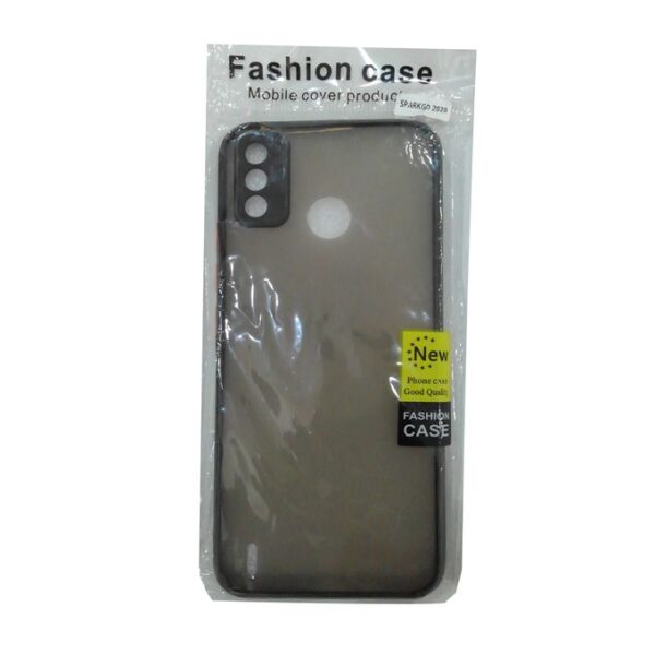 Tecno Spark 4 Air Transparent Phone Cover + FREE Screenguard - Clear