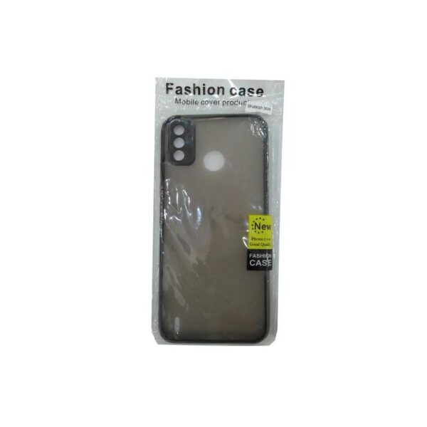 Tecno Spark 7 Transparent Phone Cover + FREE Screenguard - Clear