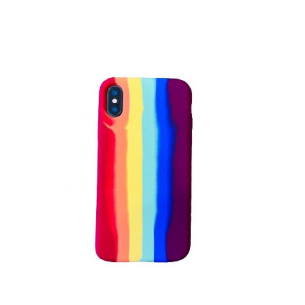 Soft Leather Cover I Phone X - Multicolour