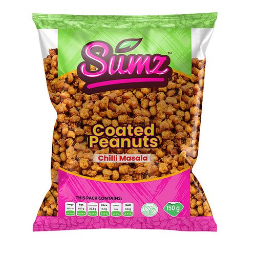 Sumz Chilli Masala 150g Coated Peanuts Pack