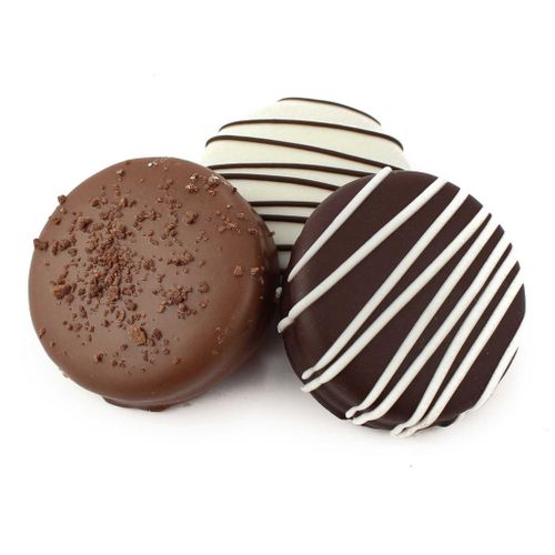 Luxera 12 Pieces Plain Chocolate Covered Oreos