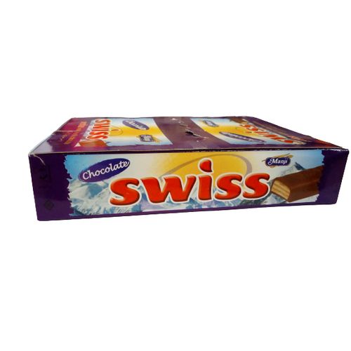 Britania Manji Swiss Chocolate Wafers 30g x 12 Pack