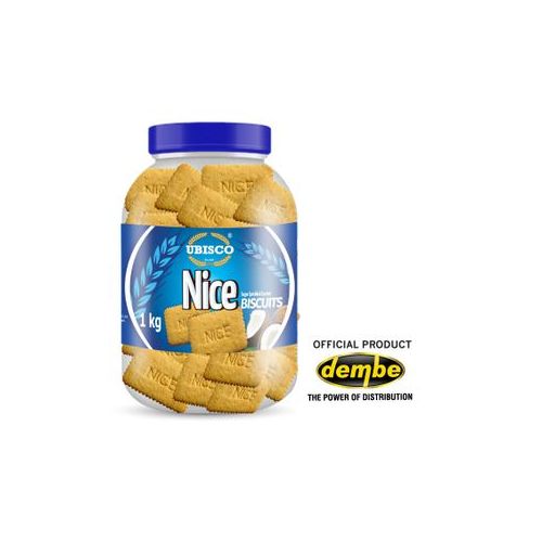 Ubisco Nice 1kg Jar Biscuits