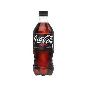 CocaCola Zero 350ml Single PVC Bottle