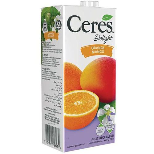 Ceres Nectar Fruitblend Orange Mango 1.0 Litre Pack