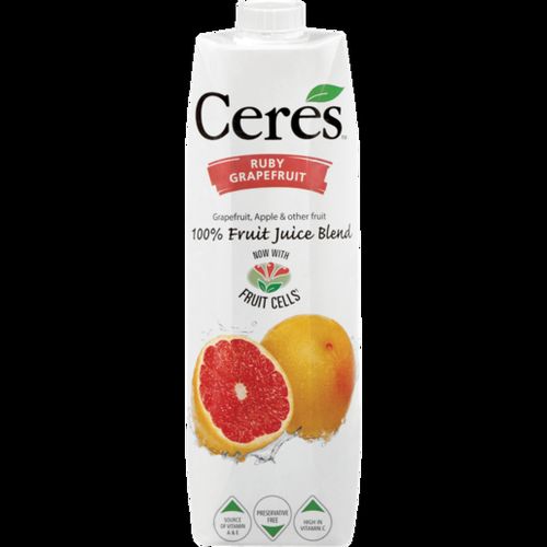 Ceres Ruby Grapefruit 1.0 Litre Pack