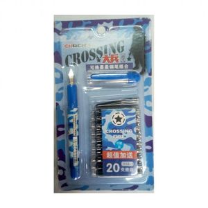 Chrch Crossing Blue Fountain Pen Pack