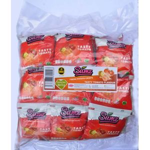 Sumz 12g x 30 packs Tomato Flavored Crisps PVC Carton