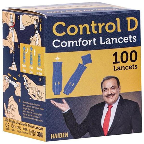 Control D Comfort Lancets