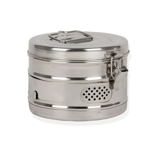 Medical Grade Stainless Steel Dressing Drums (Small)