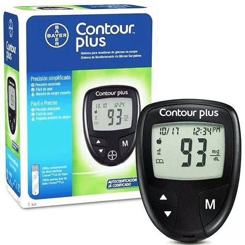 Contour Plus Glucometer Monitor(Black)