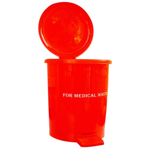 Medical Grade 12.0 Litre Refuse Bin(Red)