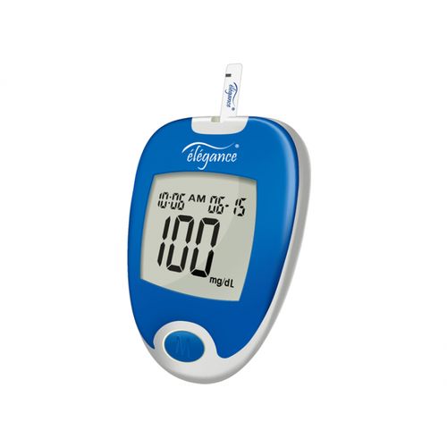 Elegance CT-X12 Blood Glucose Monitoring System (Blue/White)