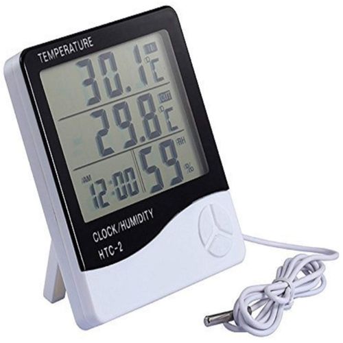 HTC-2 Digital Hygrometer(White)