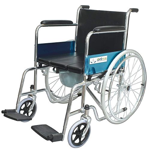 Samson 16 inch Wheelchair Canvas J-Seat (Black)