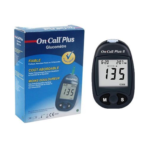 On-Call Plus Glucometer(Black)