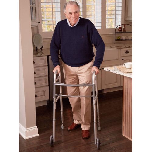 PVC Grade 1Pc Adult Adjustable Walking Frame