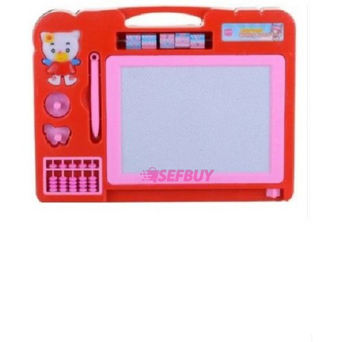 ABS Kids Magnetic Writing Board(Red)